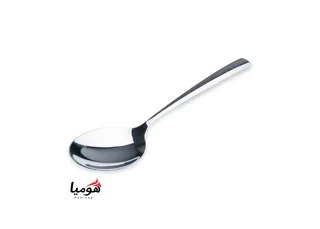 قاشق سرو خورشت استیل فلورانس براق یک عددی ناب استیل