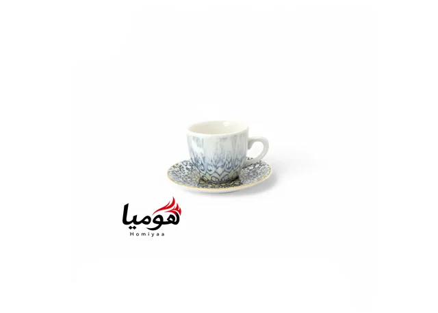 فنجان و نعلبکی اسپرسو سوژیلیت مدل 5380 شش عددی هومیا