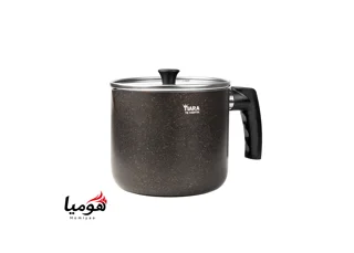 شیرجوش گرانیتی تیارا پایه بلند درب دار سایز ۱۴