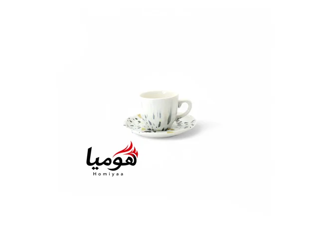 فنجان و نعلبکی اسپرسو سوژیلیت مدل یونیکو شش عددی هومیا
