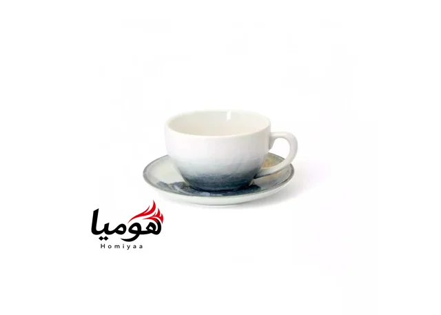 فنجان و نعلبکی کاپوچینو سوژیلیت مدل گالاسیا شش عددی هومیا